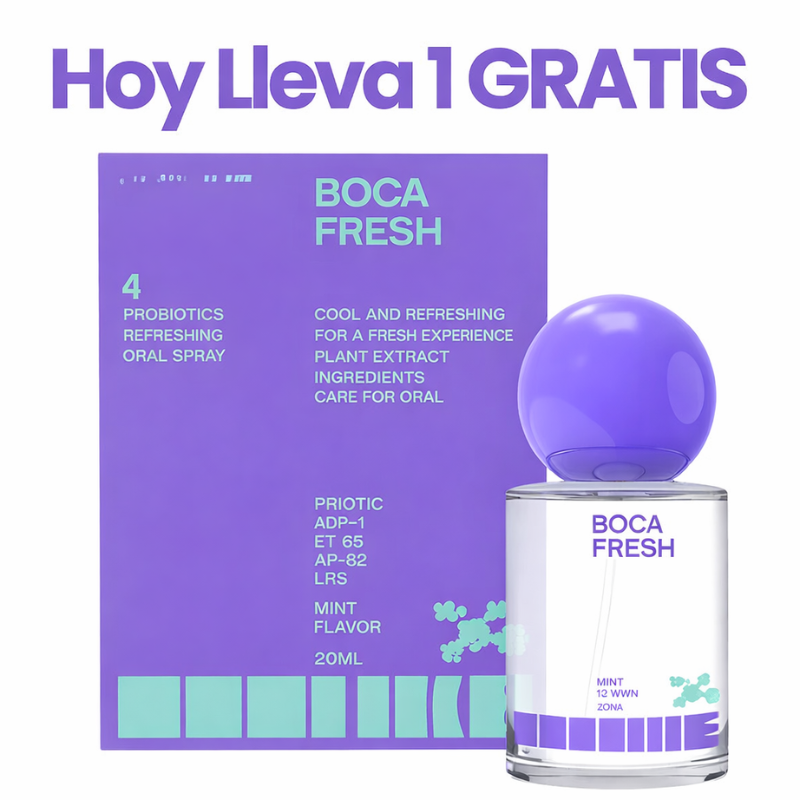 BocaFresh® Perfume Oral - Adiós Al Mal Aliento